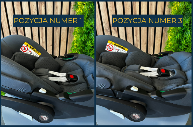 Maxi-Cosi regulacja pozycji